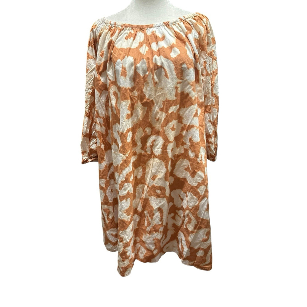Elizabeth and James Size Medium‎ 3/4 Sleeve Dress Tie Dye Off Shoulder